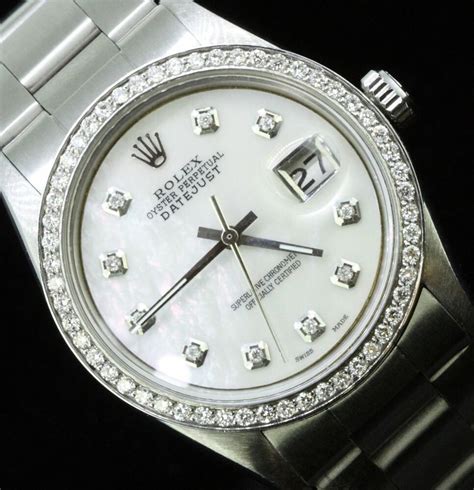 rolex wearing diamond ring wearing|rolex diamond bezel watches.